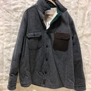Mens XXL Woolrich Wool Sherpa Button up